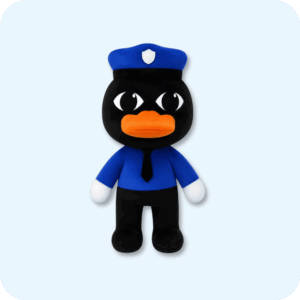 Officer Duckman Plush