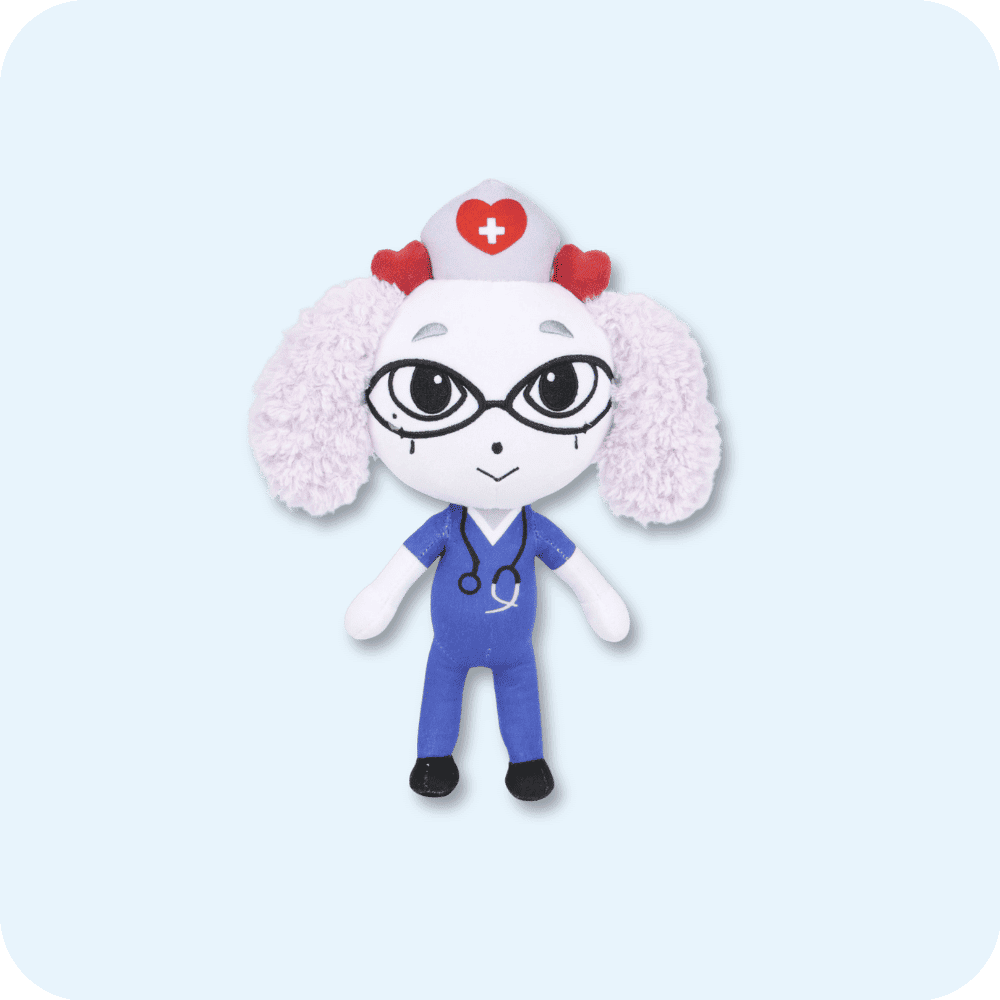 Fluffy Nurse Animal Hospital Plush Fluffy Nurse Animal Hospital Plush