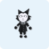 Secrect Agent Noir Animal Hospital Plush